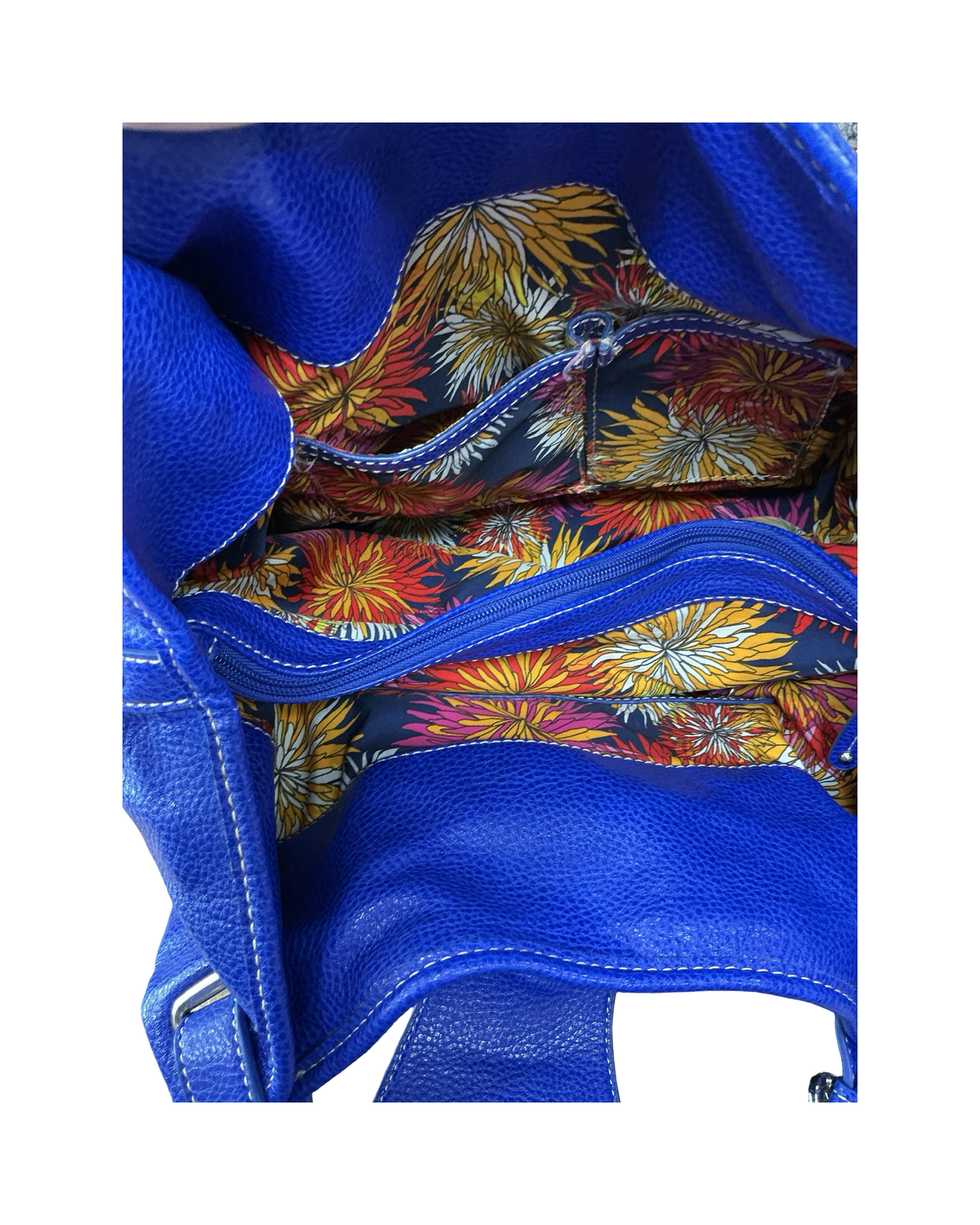 Handbag By Nine West In Blue, Size:Large