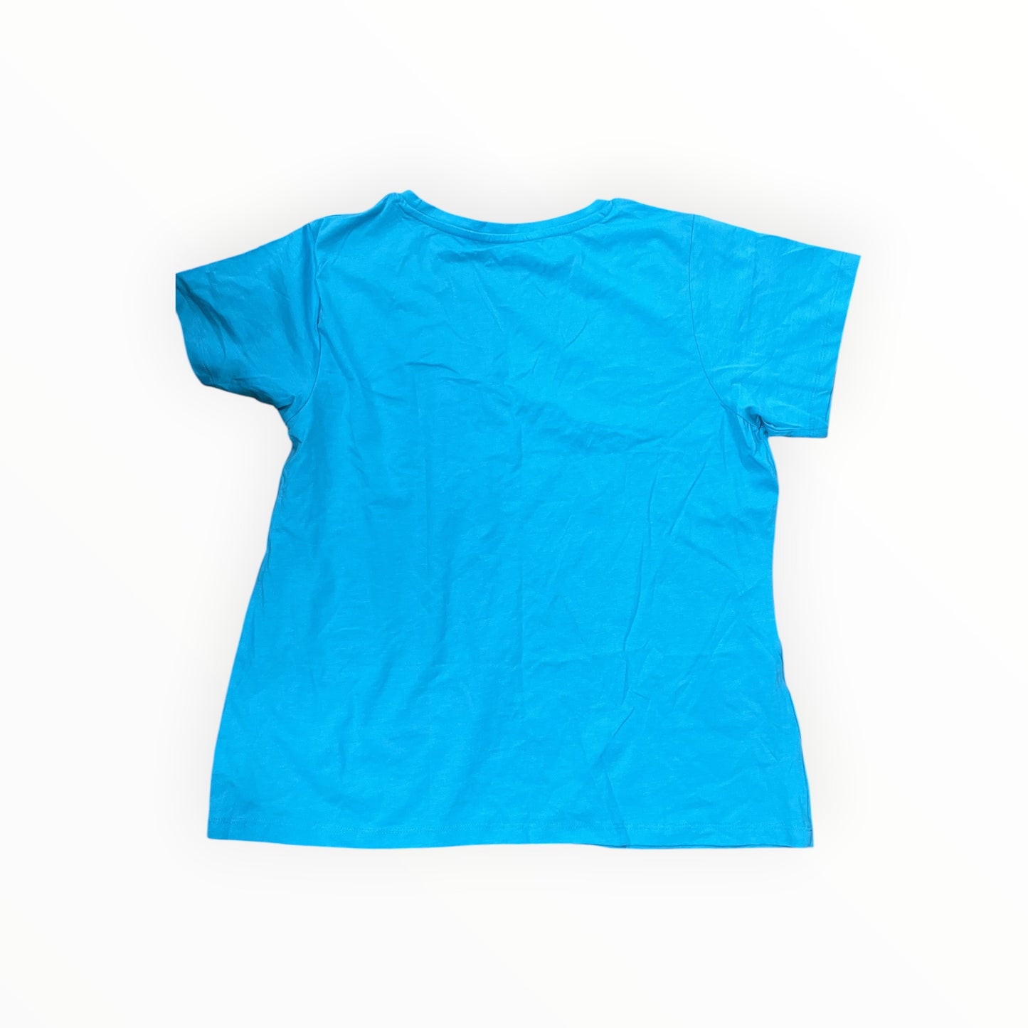 Top Ss Basic By Bobbie Brooks In Blue, Size:2X