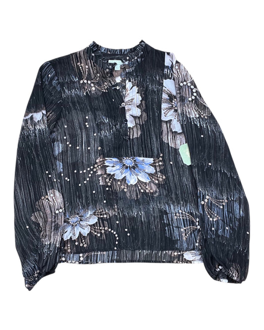 Top Ls By Ryegrass In Black & Cream, Size:L