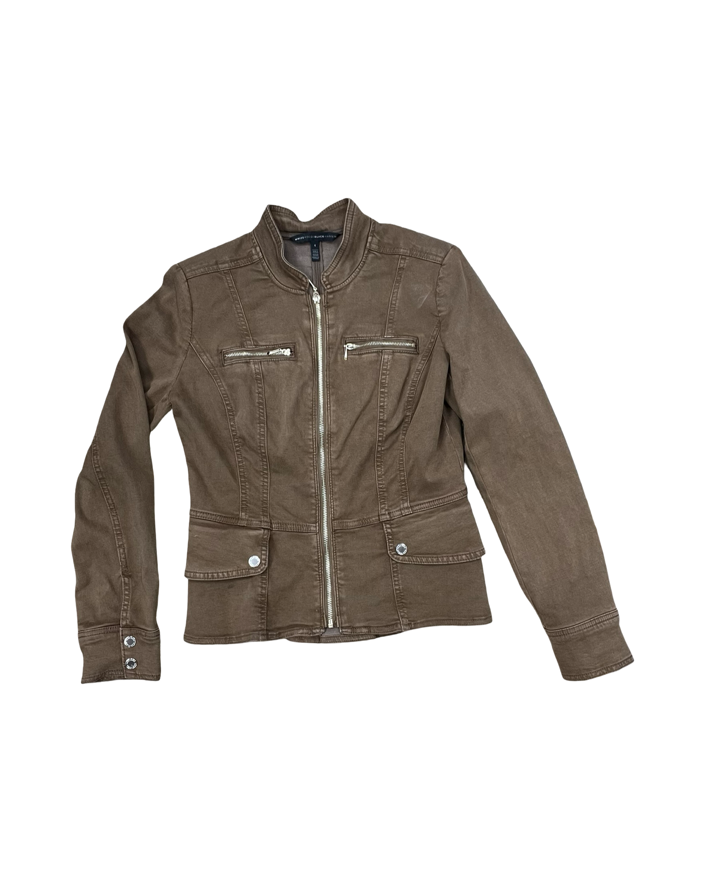 Jacket Other By White House Black Market In Grey, Size:S
