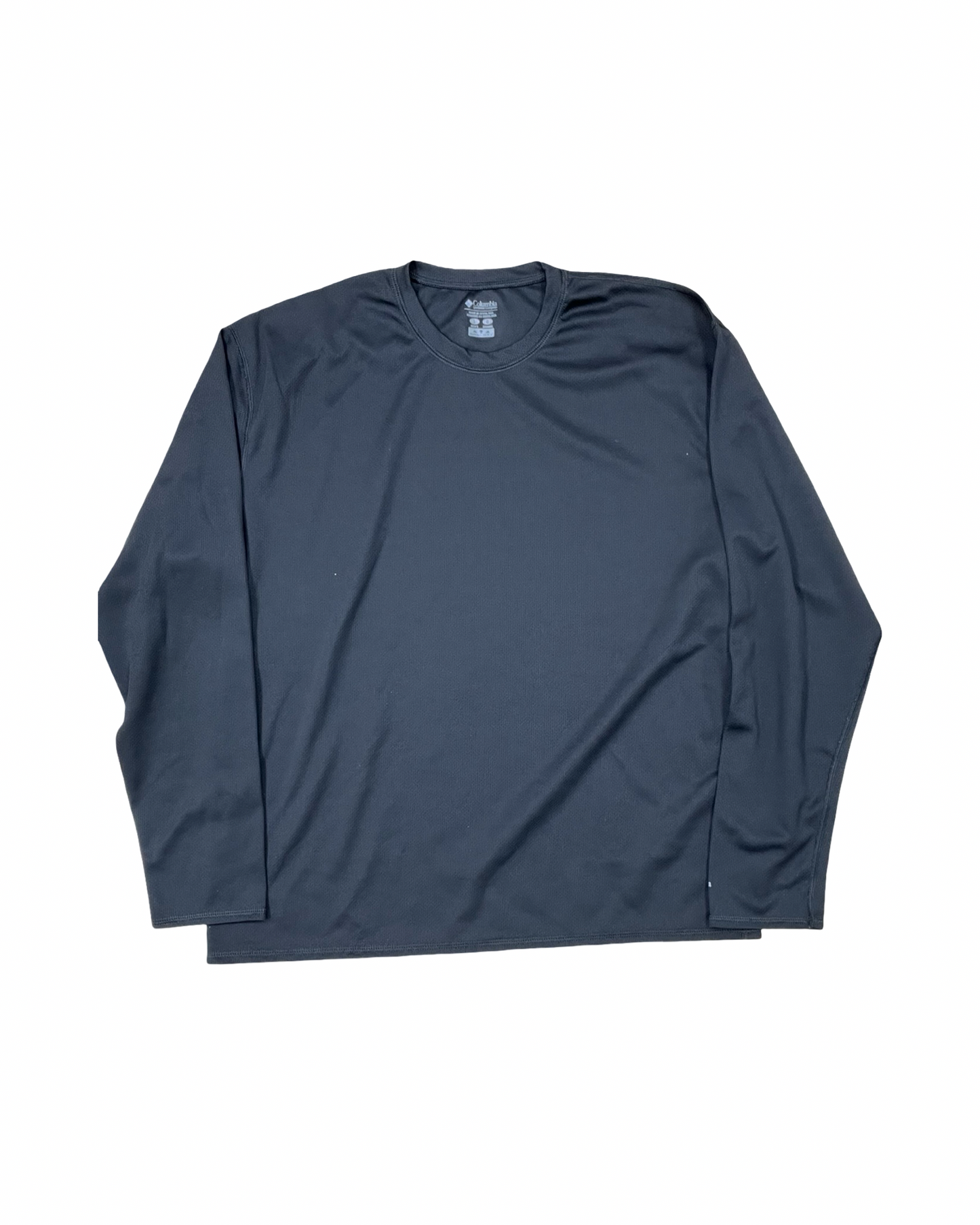 Athletic Top Ls Crewneck By Columbia In Black, Size:L