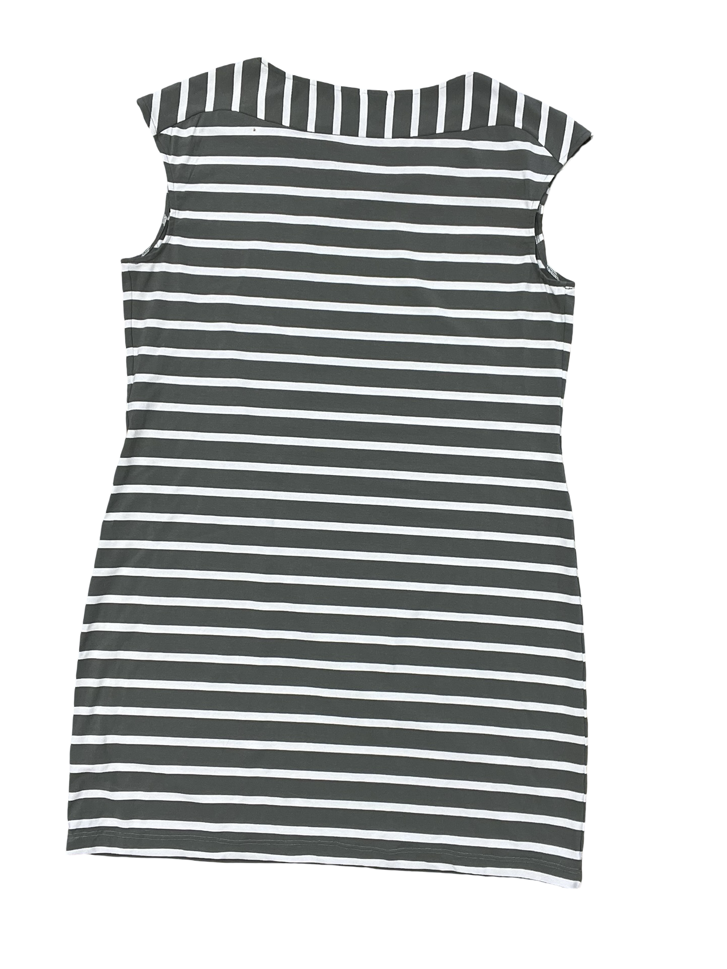 Dress Casual Midi By Chicos In Grey, Size:L