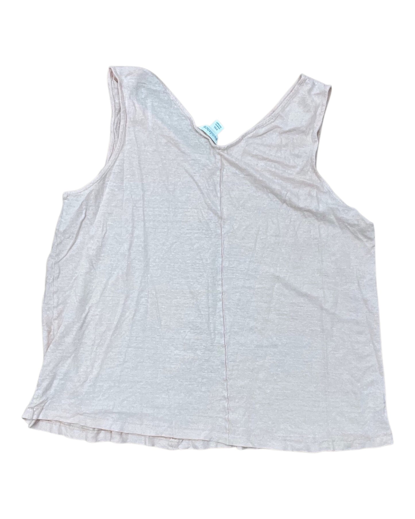 Top Sleeveless By Sundance In Peach, Size:Xxl