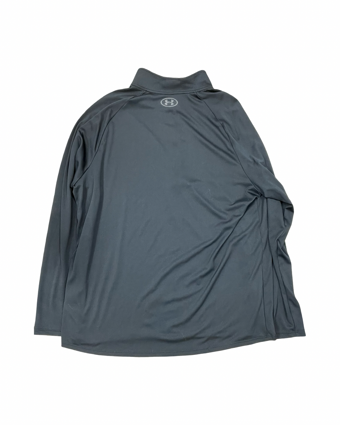 Athletic Top Ls Crewneck By Under Armour In Black, Size:2X