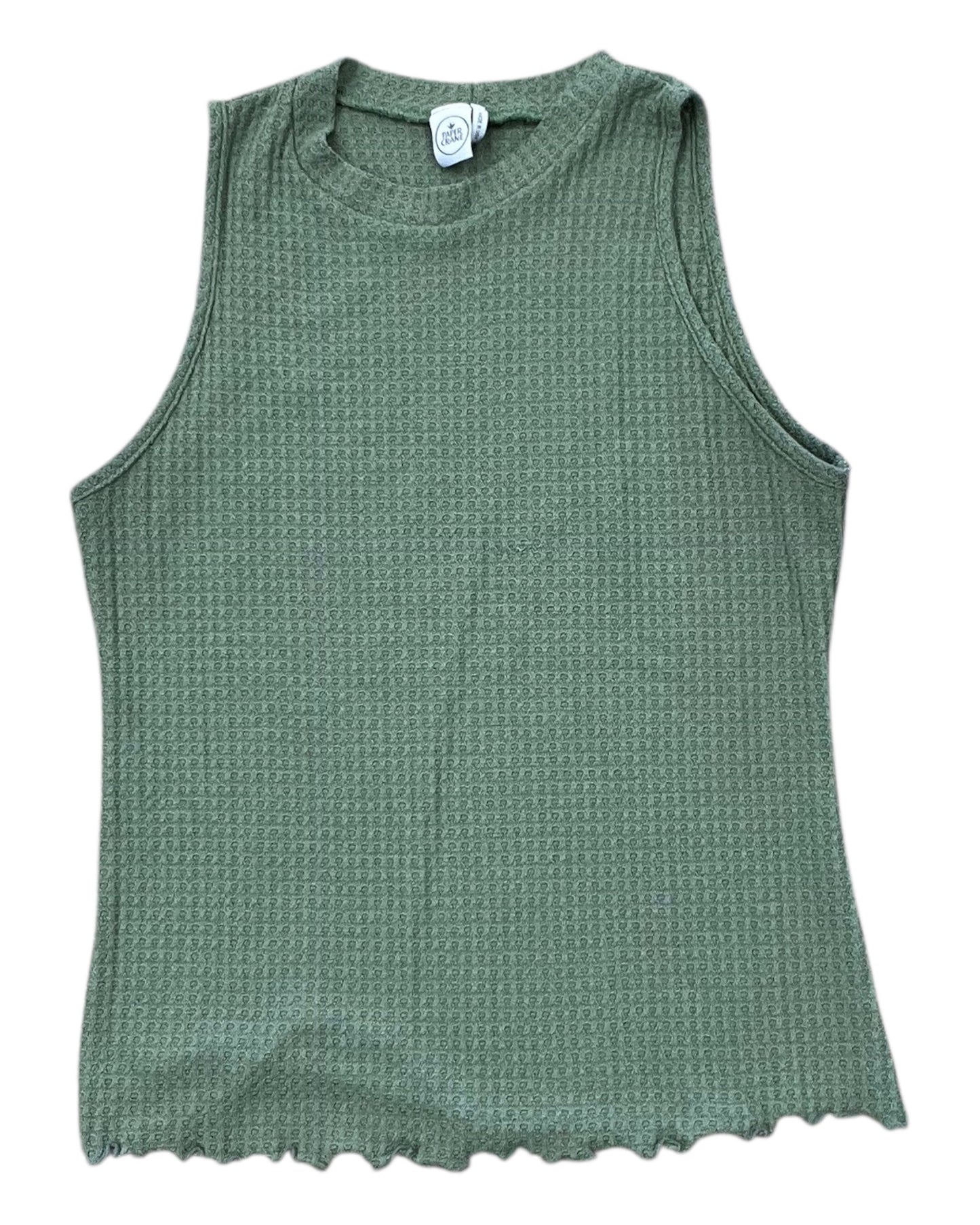 Top Sleeveless By Paper Crane In Green, Size:L