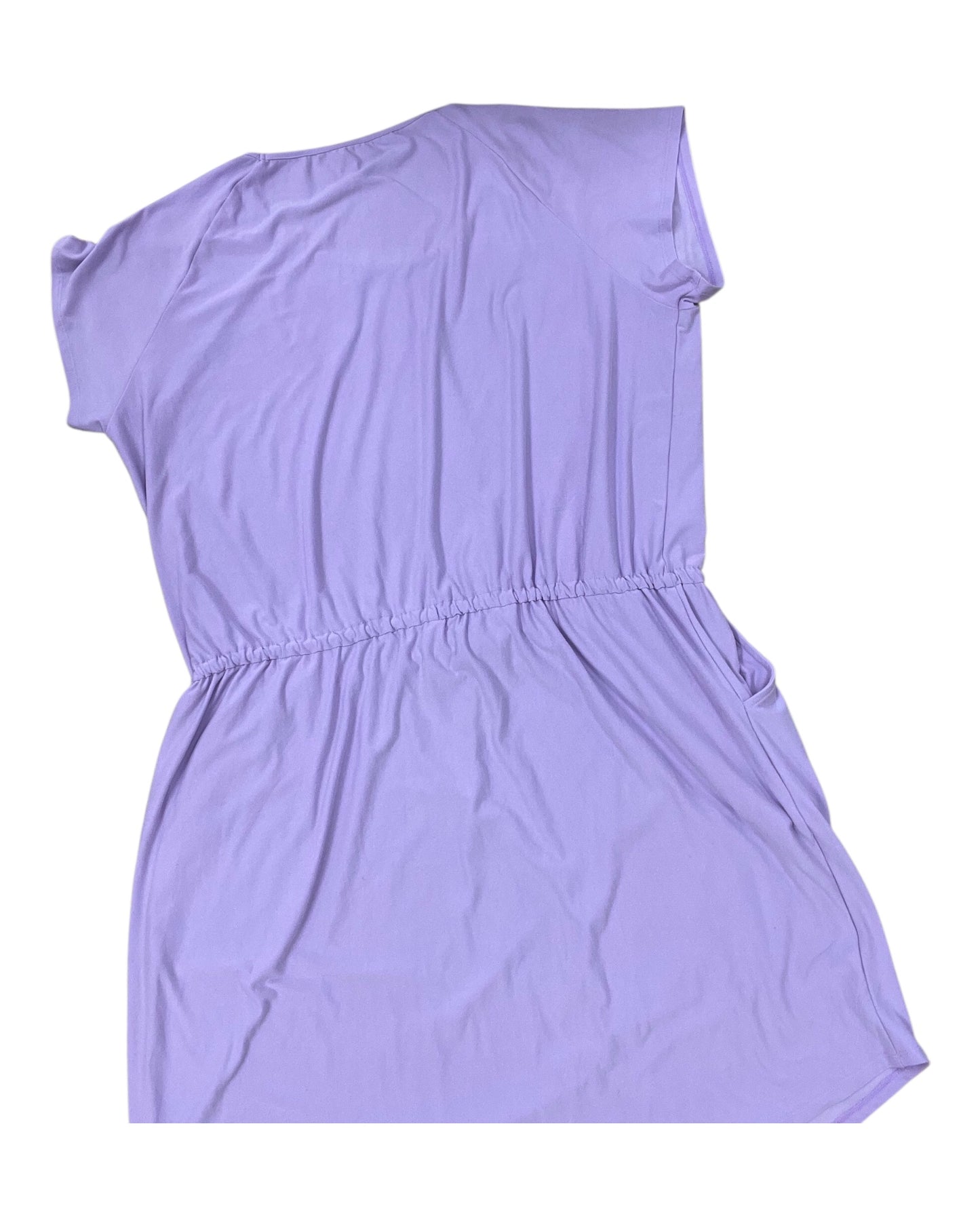 Dress Casual Short By Just Be In Purple, Size:1X