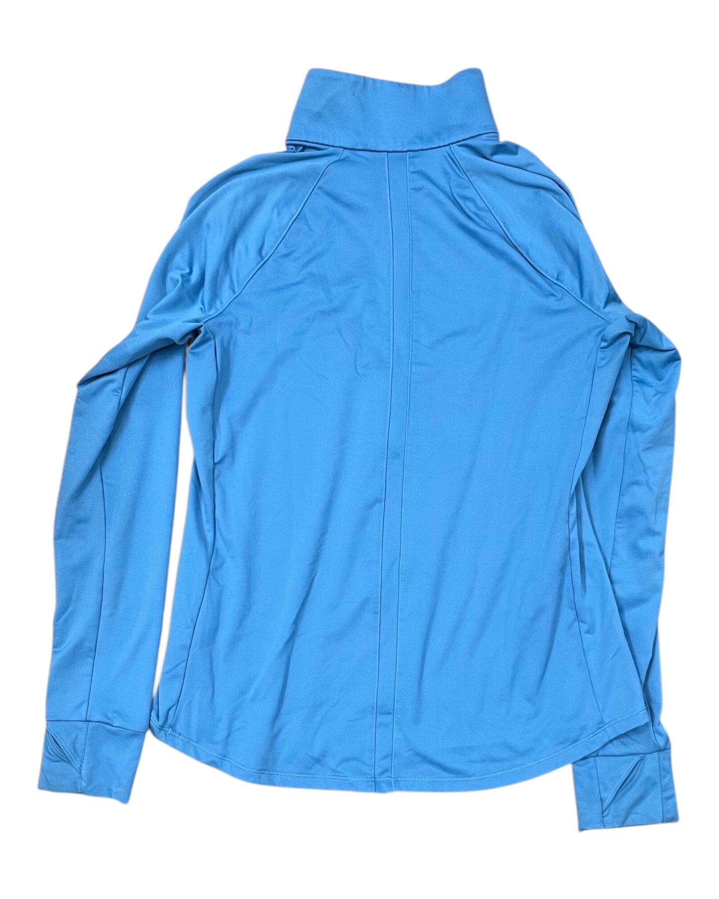 Athletic Top Ls Collar By Under Armour In Blue, Size:L