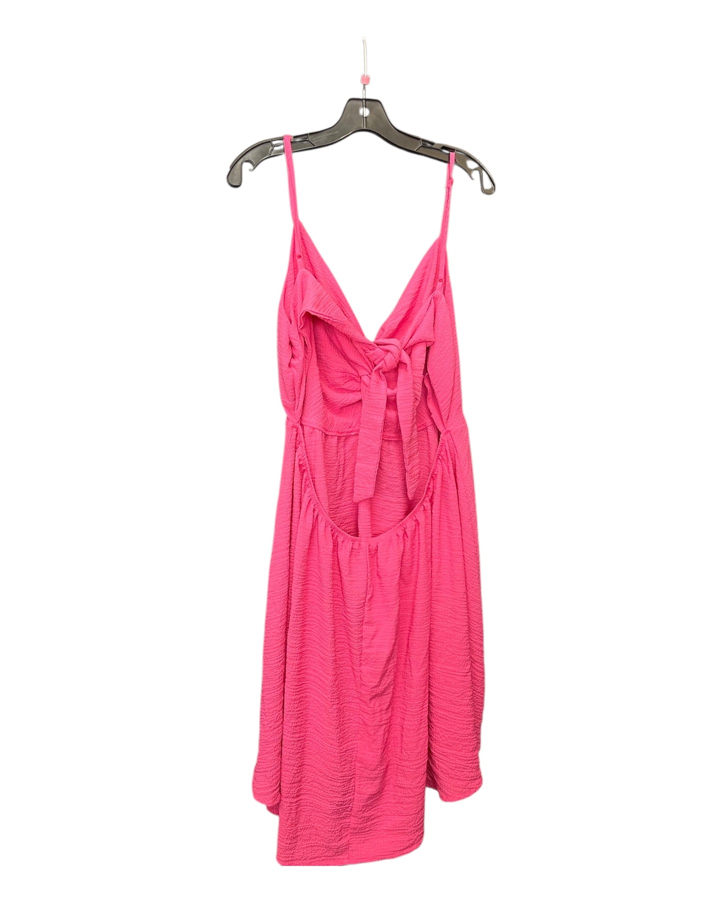 Dress Casual Midi By Shein In Pink, Size:4X