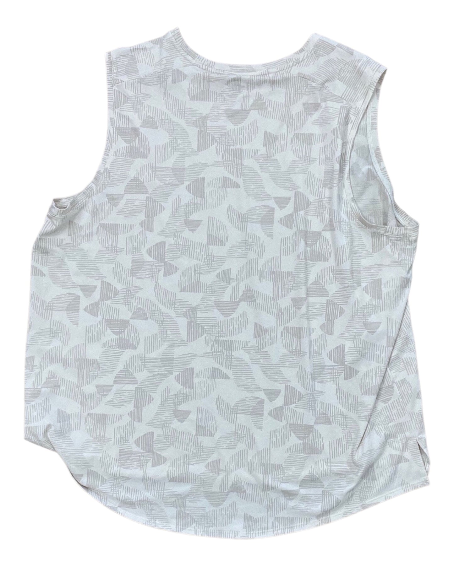 Top Sleeveless By Rei In Tan, Size:1X