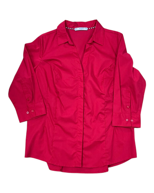 Top Ls By Lee In Red, Size:Xl