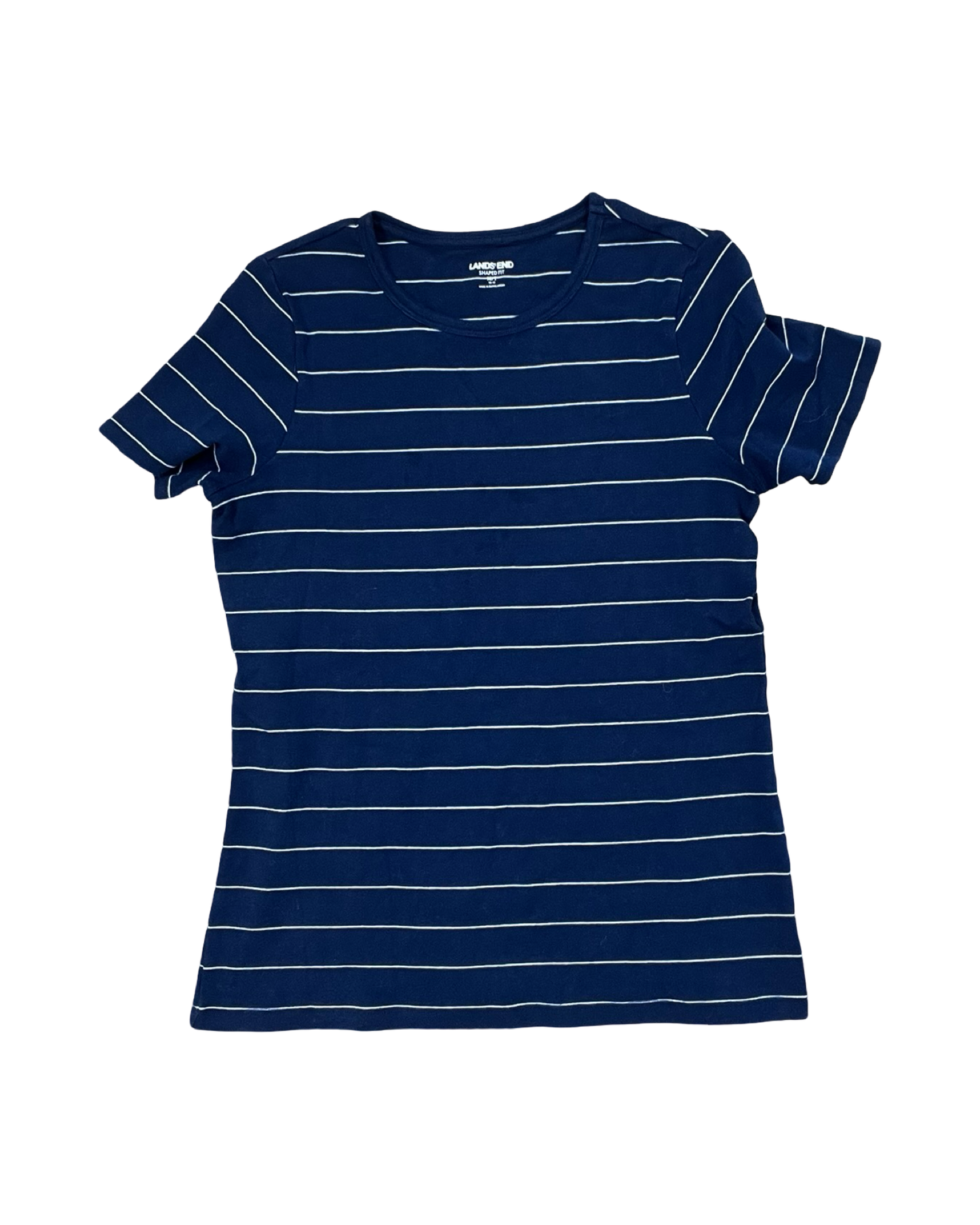 Top Ss By Lands End In Blue, Size:M