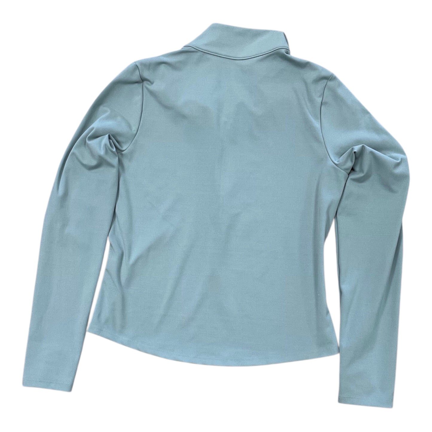 Athletic Top Ls Collar By Under Armour In Green, Size:M