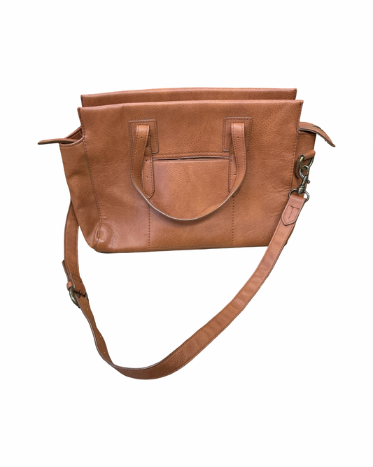 Crossbody By Clothes Mentor In Brown, Size:Medium