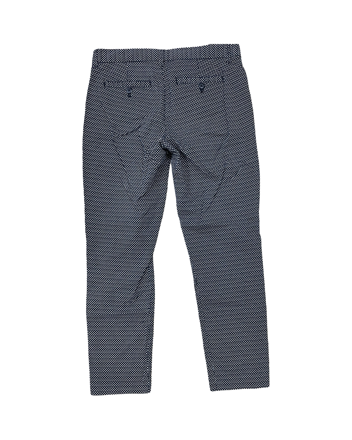 Pants Cropped By Gap In Blue & White, Size:2