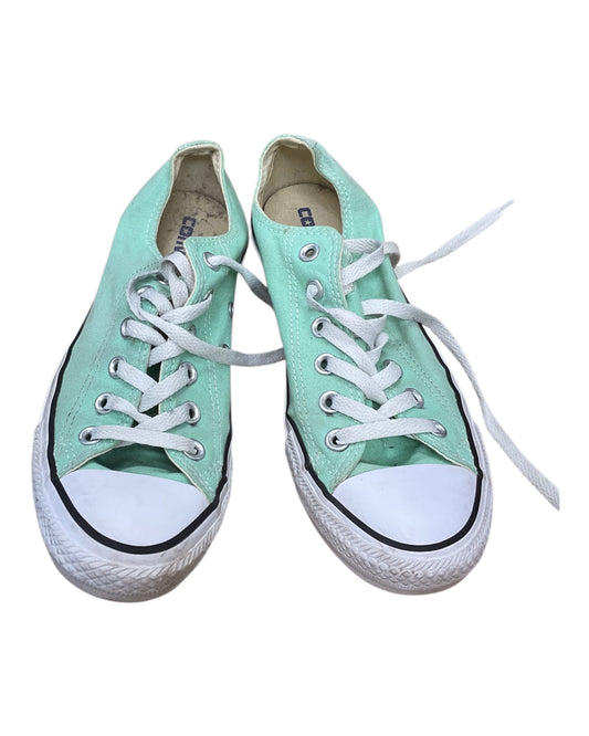 Shoes Flats By Converse In Green, Size:8