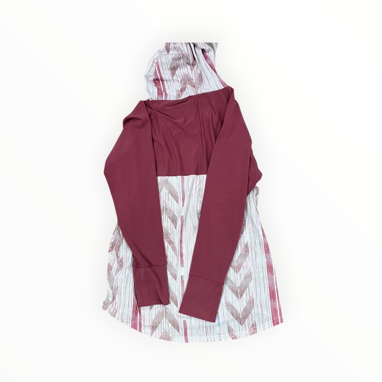Sweatshirt Hoodie By Lularoe In Pink, Size:L