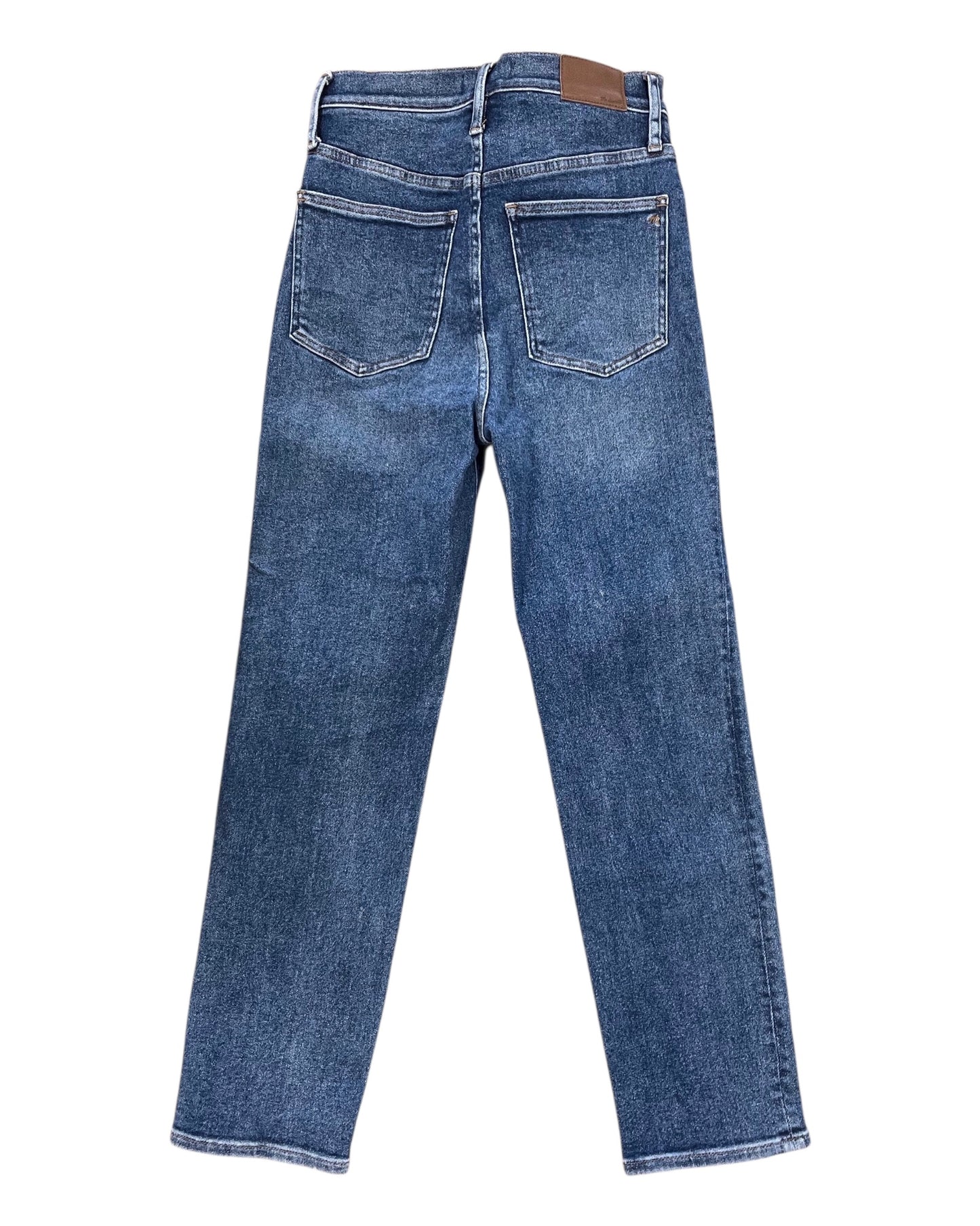 Jeans Straight By Madewell In Blue Denim, Size:6