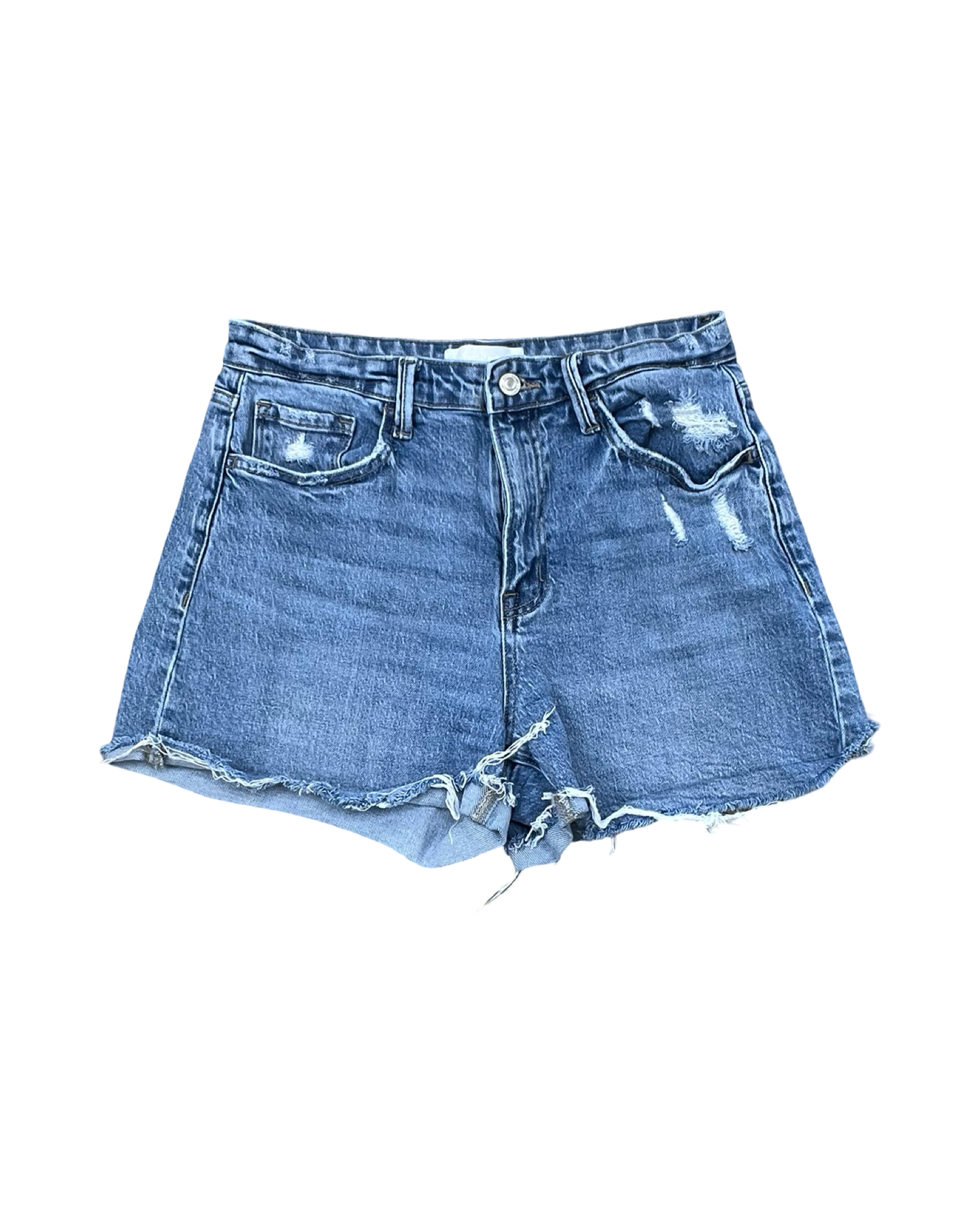 Shorts By Vervet In Blue Denim, Size:M