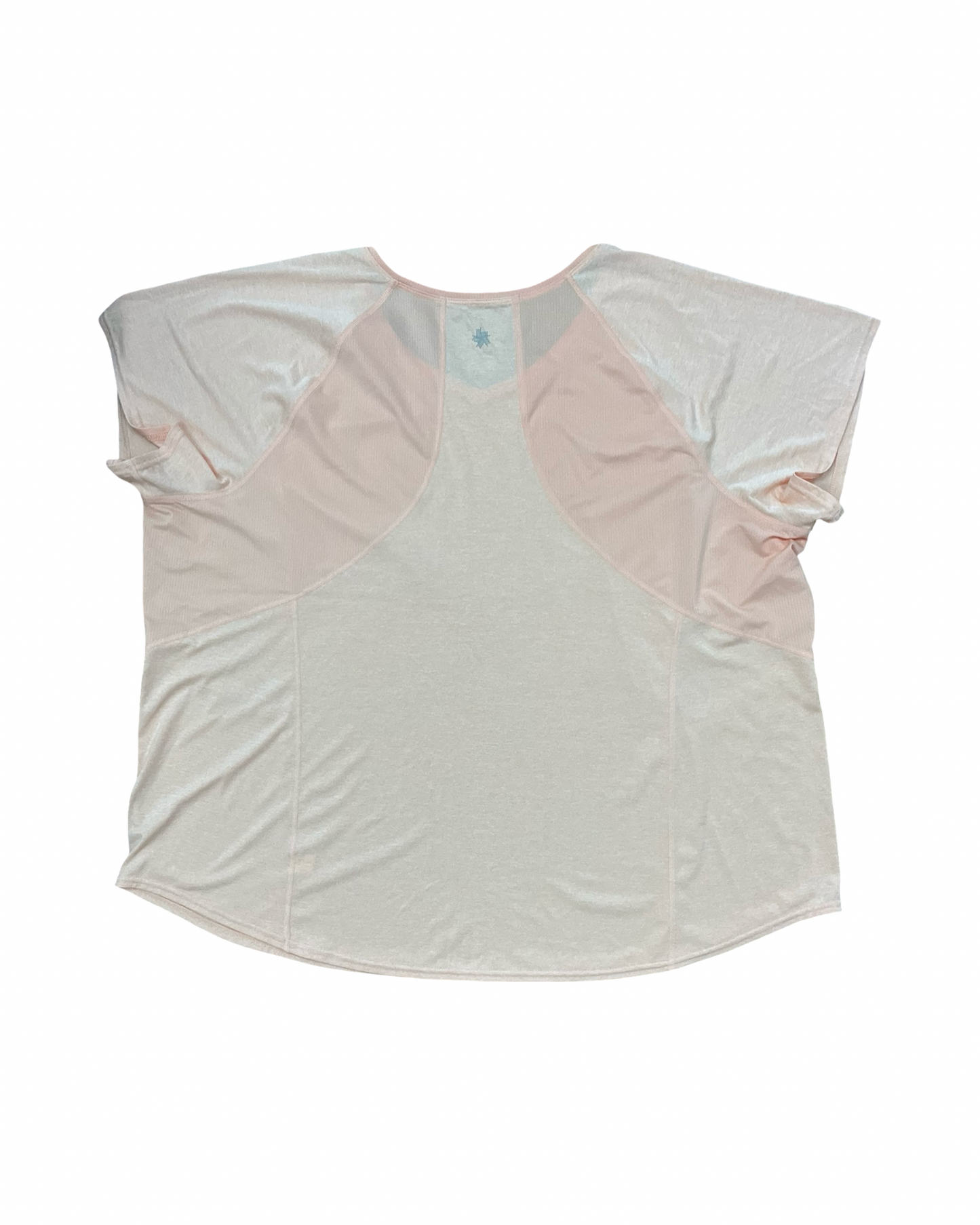 Athletic Top Ss By Tek Gear In Orange, Size:3X