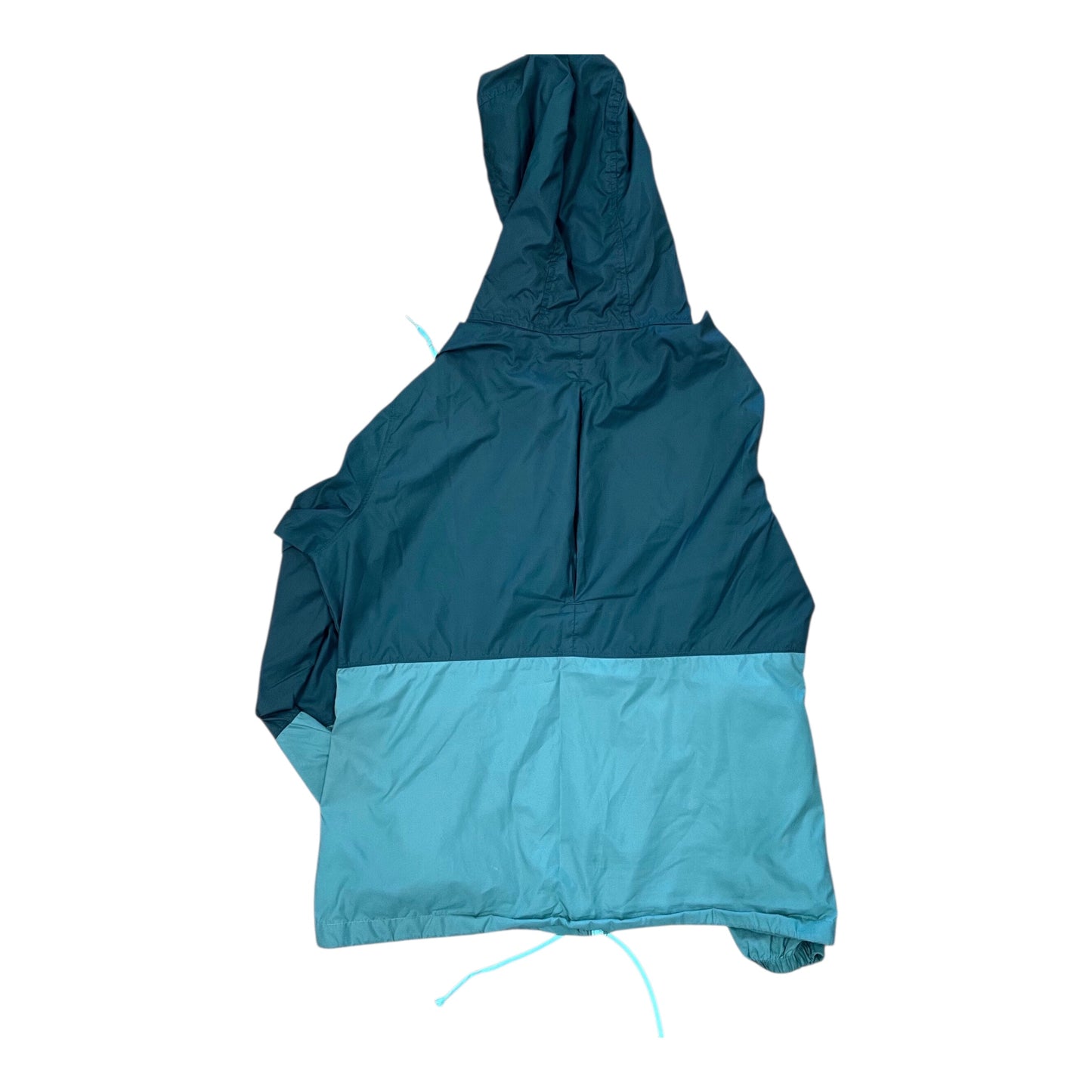 Jacket Windbreaker By Columbia In Green, Size:L
