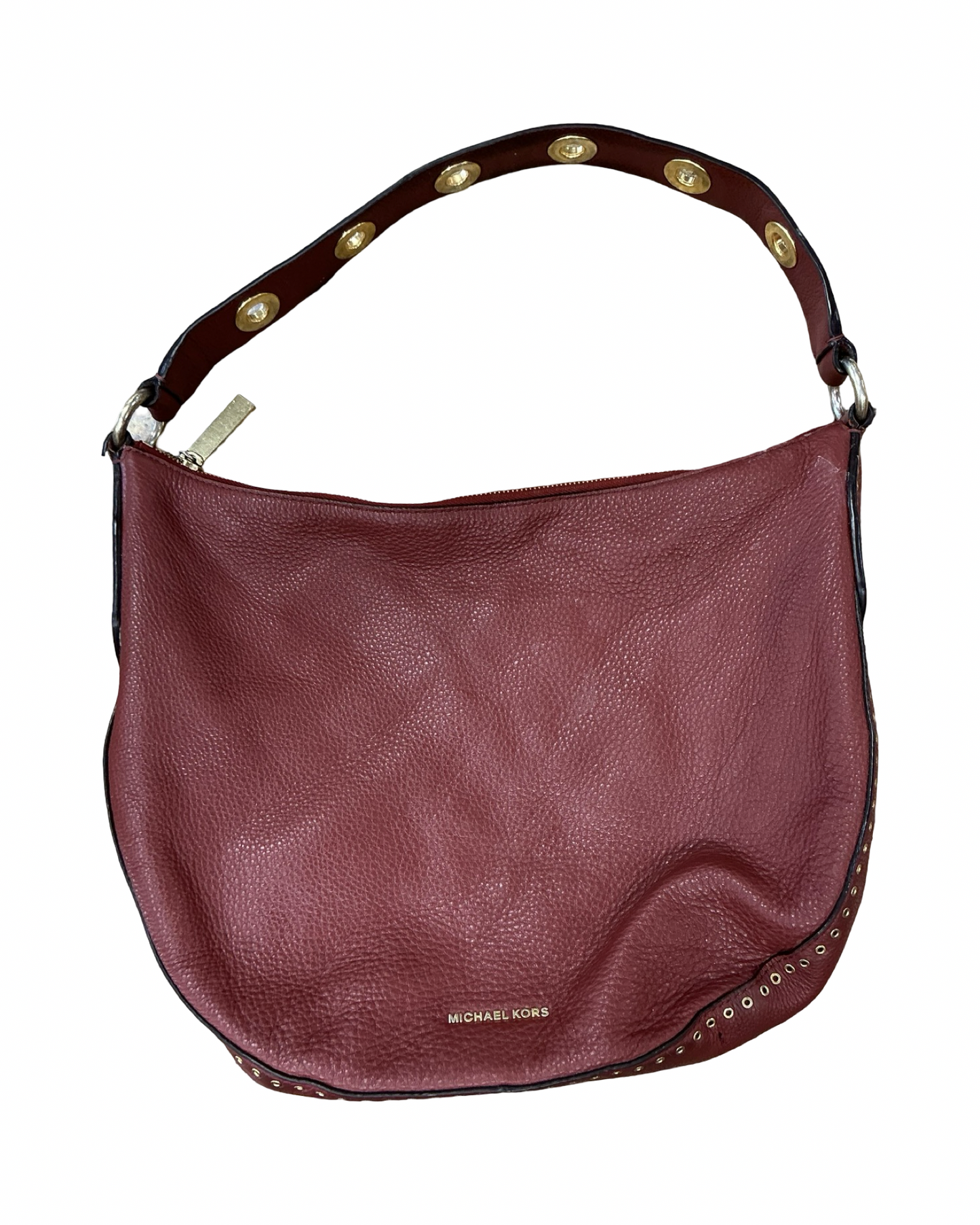 Handbag Designer By Michael Kors In Brown, Size:Large