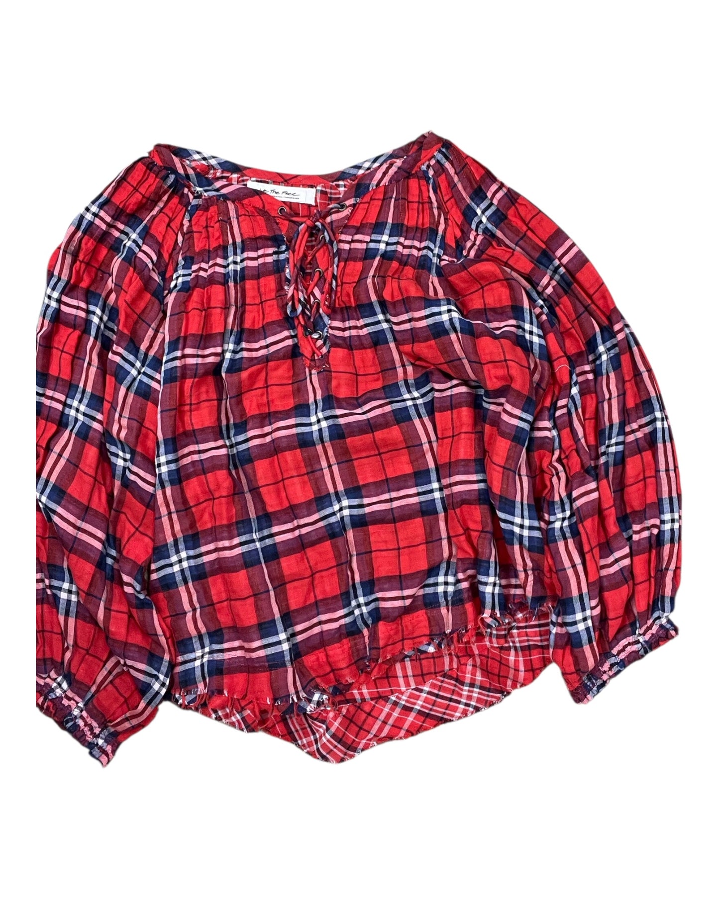 Top Ls By We The Free In Red, Size:M