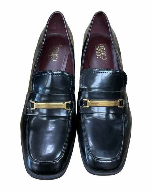 Shoes Flats By Franco Sarto In Black, Size:10