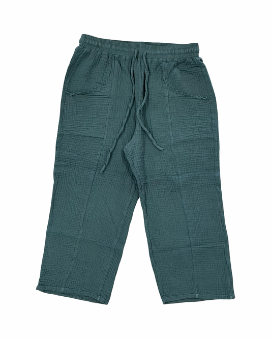 Pants Lounge By Clothes Mentor In Green, Size:M
