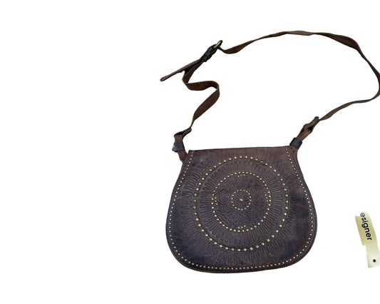 Crossbody Designer By Patricia Nash In Brown, Size:Medium