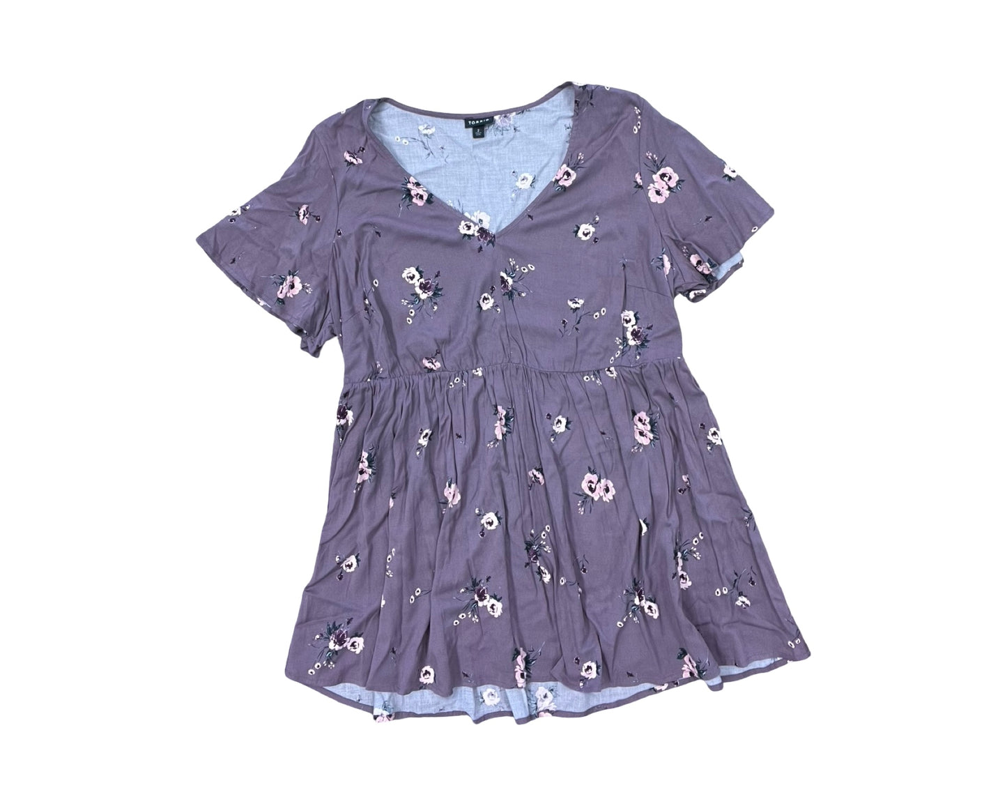 Top Ss By Torrid In Purple, Size:2X
