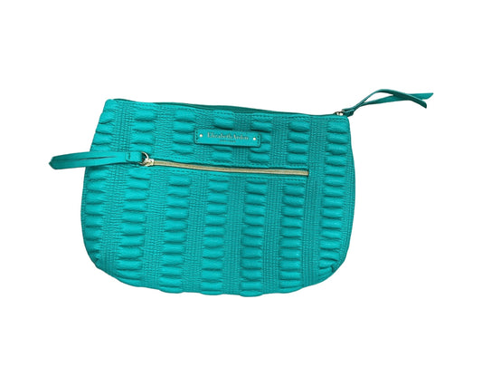 Makeup Bag By Clothes Mentor In Green, Size:Large