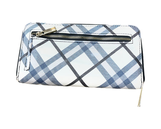 Wallet By Clothes Mentor In Cream & Grey, Size:Medium