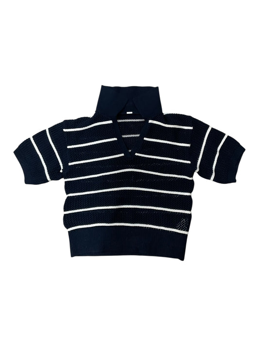 Sweater Ss By Clothes Mentor In Navy, Size:Xs