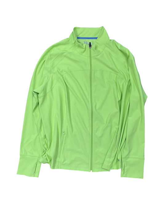 Athletic Jacket By Xersion In Green, Size:3X