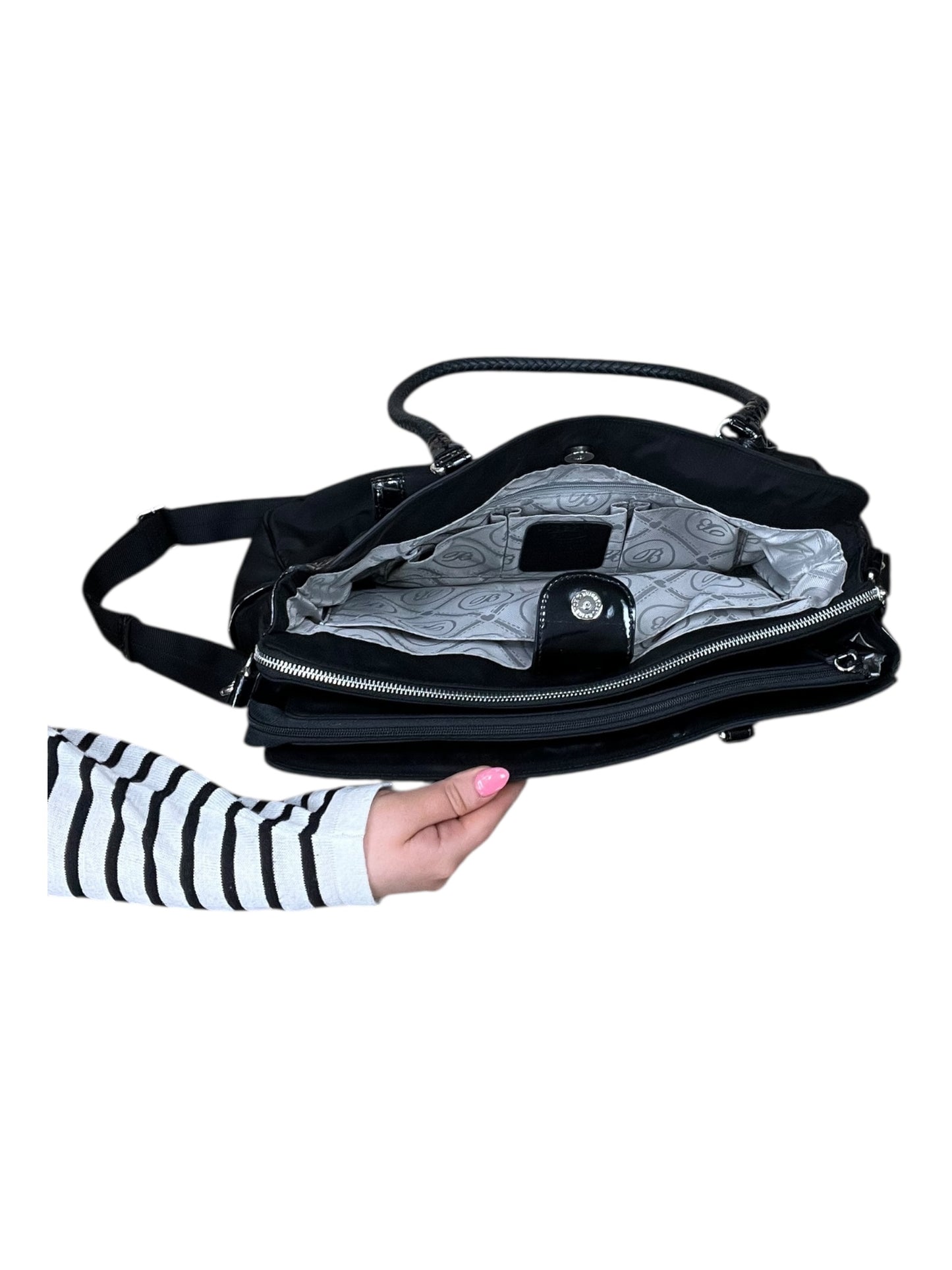 Duffle And Weekender By Brighton In Black, Size:Medium