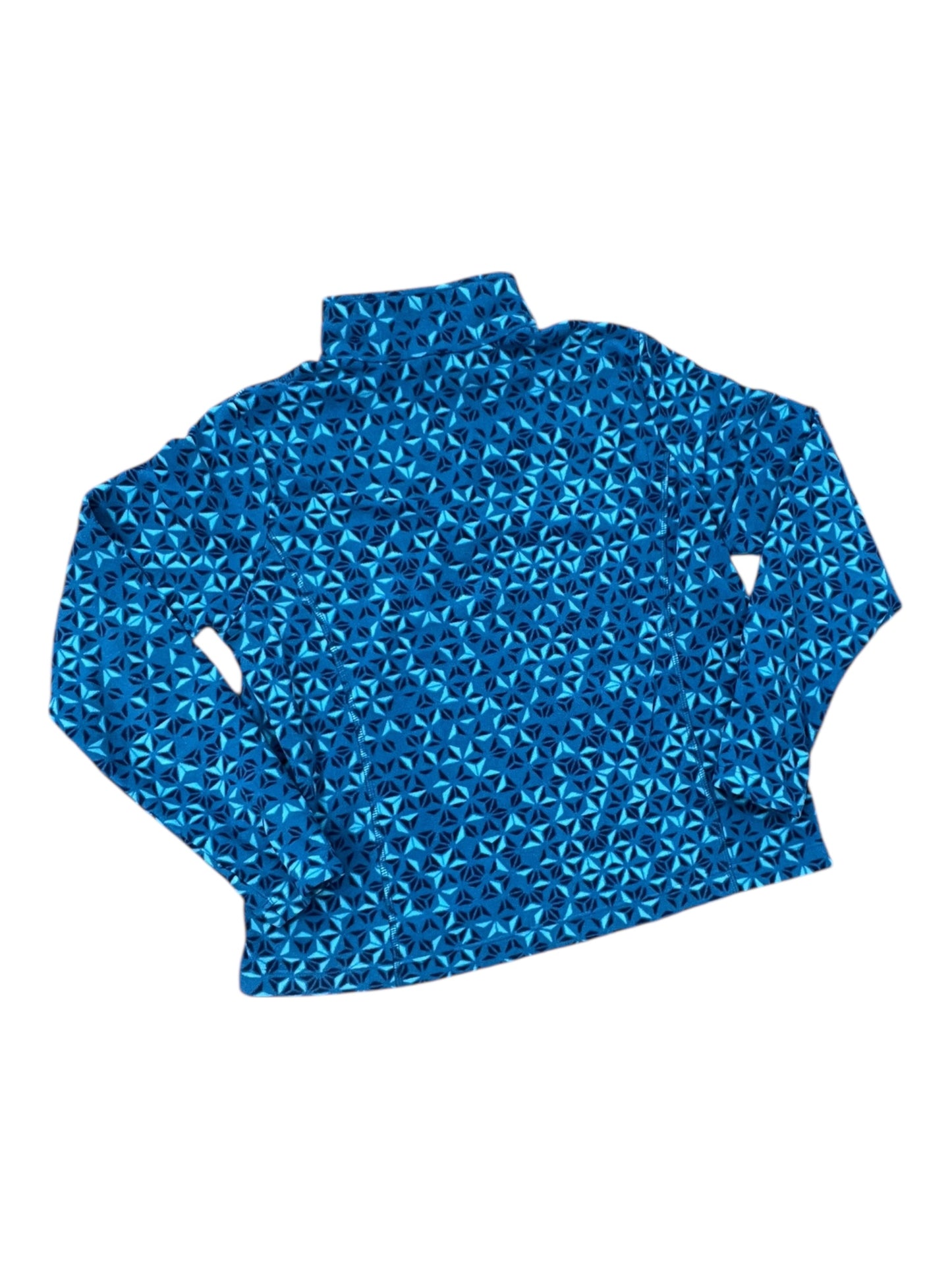 Athletic Top Ls Collar By Jockey In Coral, Size:L