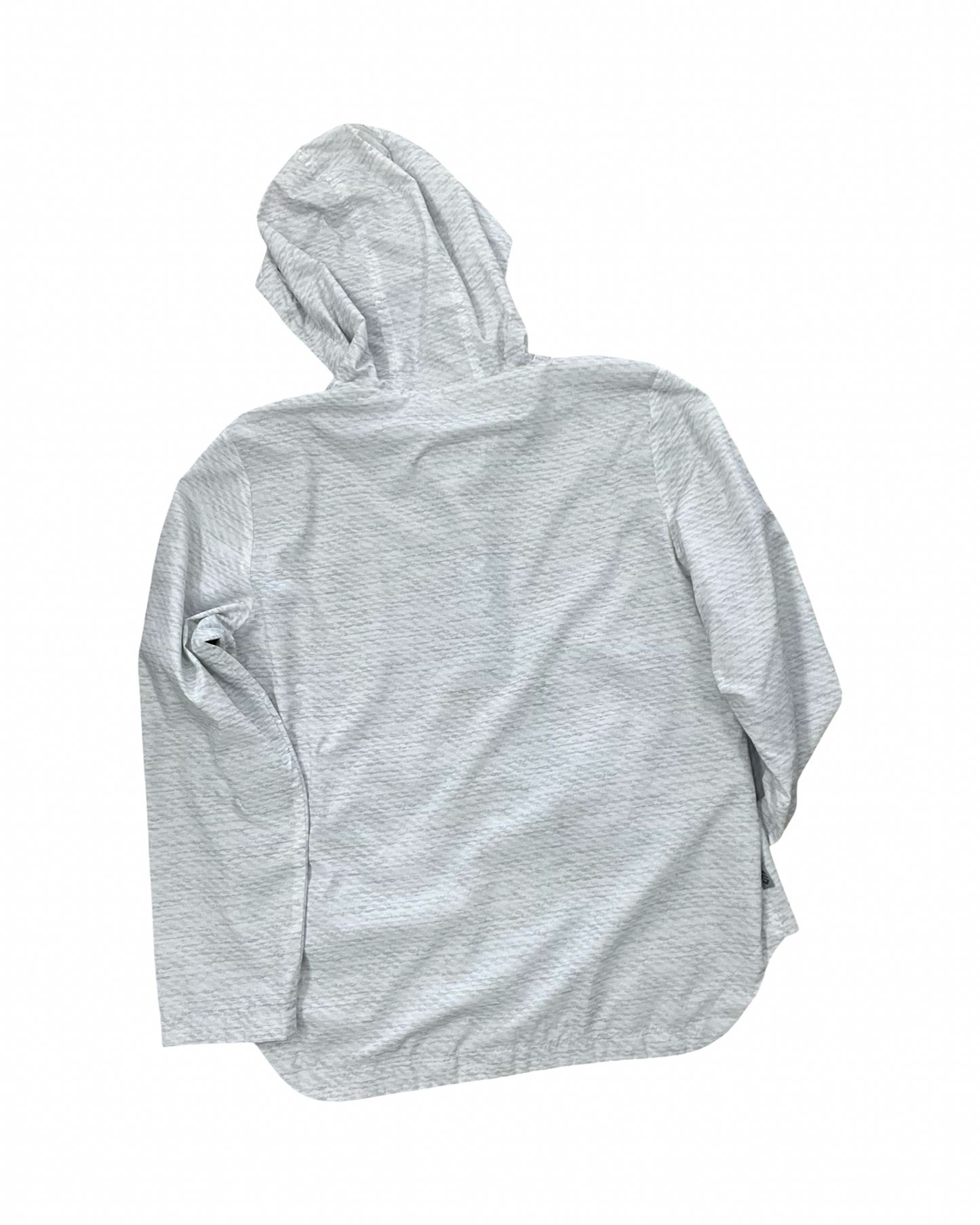 Jacket Windbreaker By Free Country In Grey, Size:M