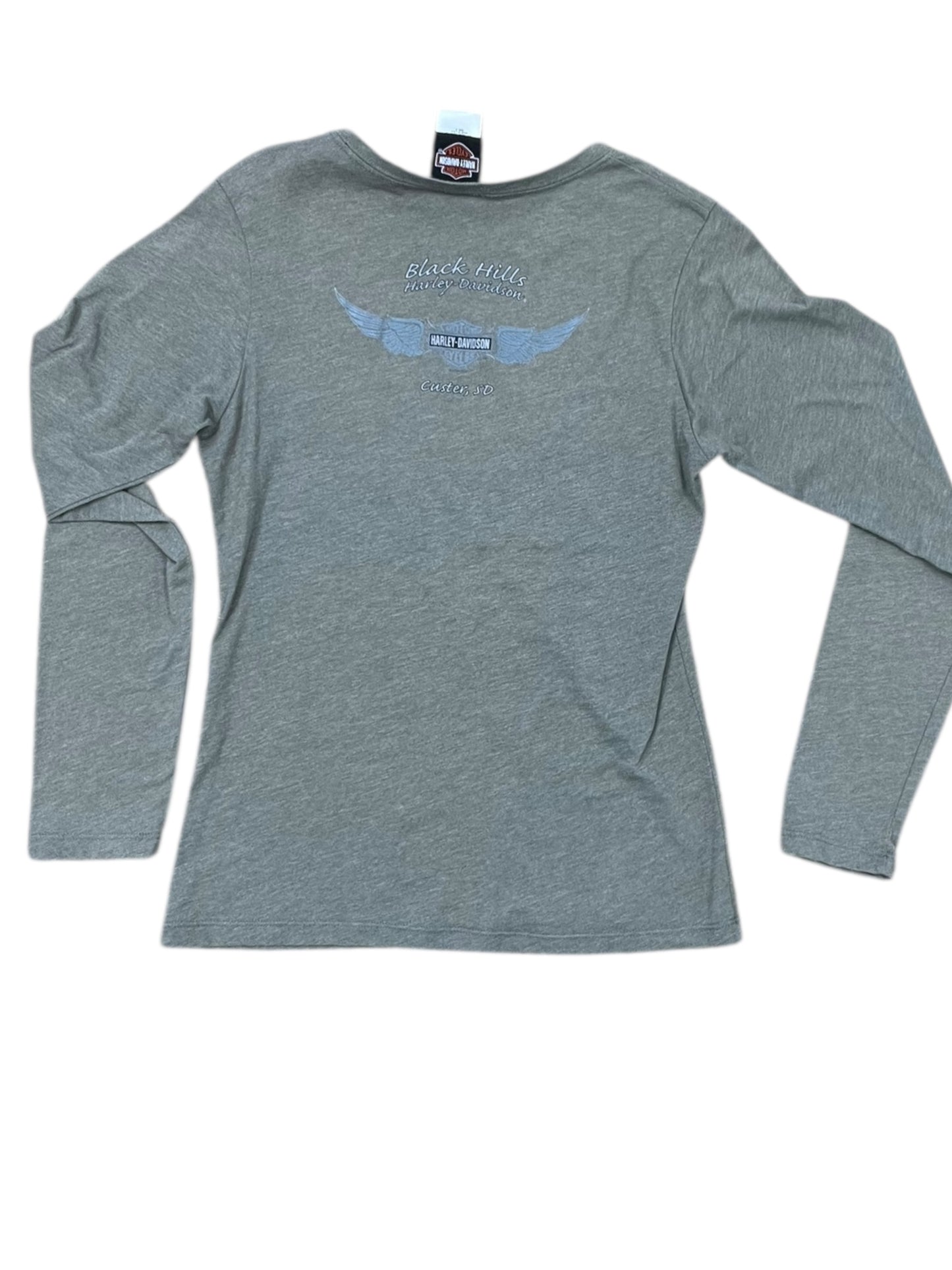 Top Ls By Harley Davidson In Green, Size:M