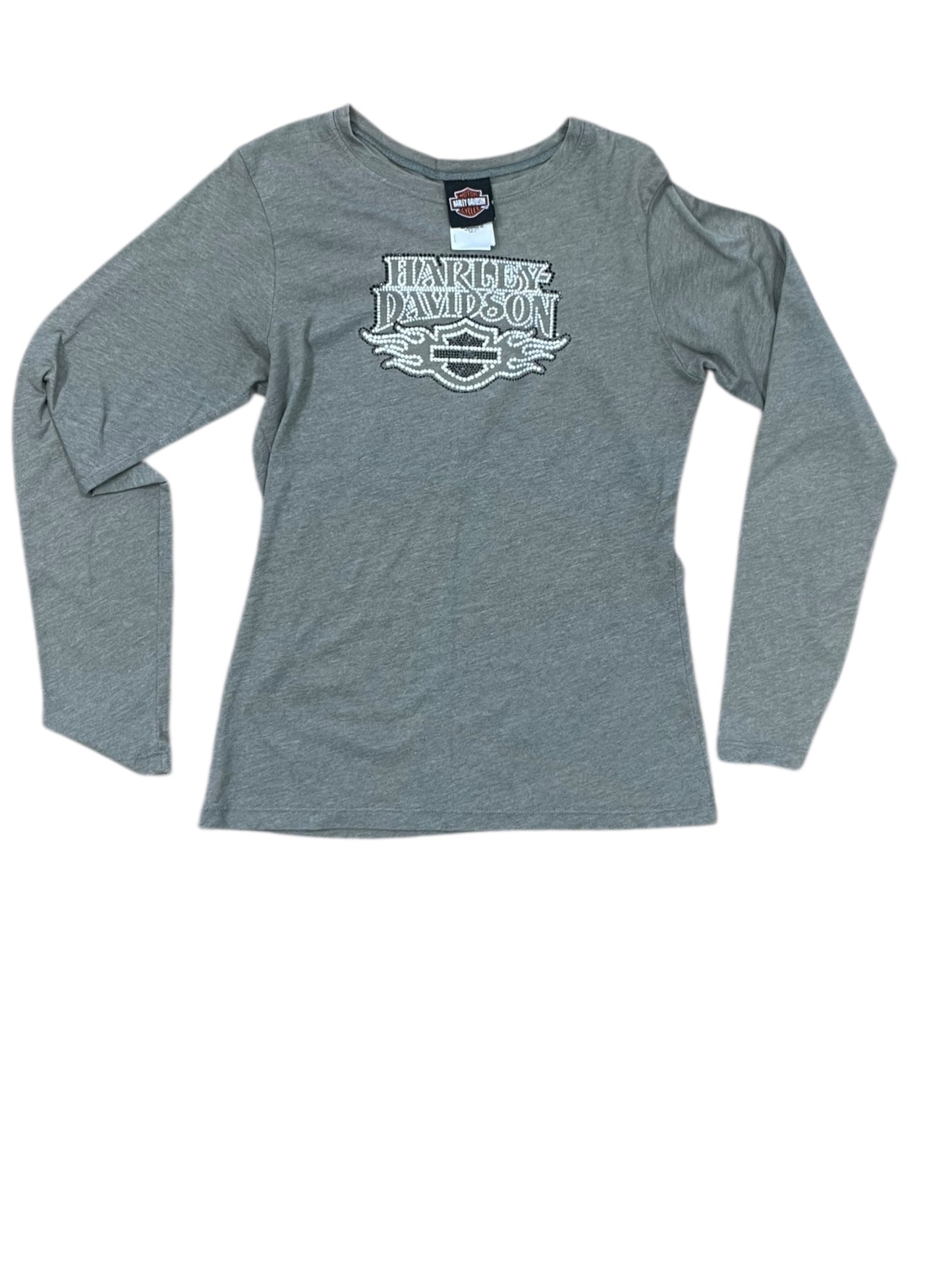 Top Ls By Harley Davidson In Green, Size:M