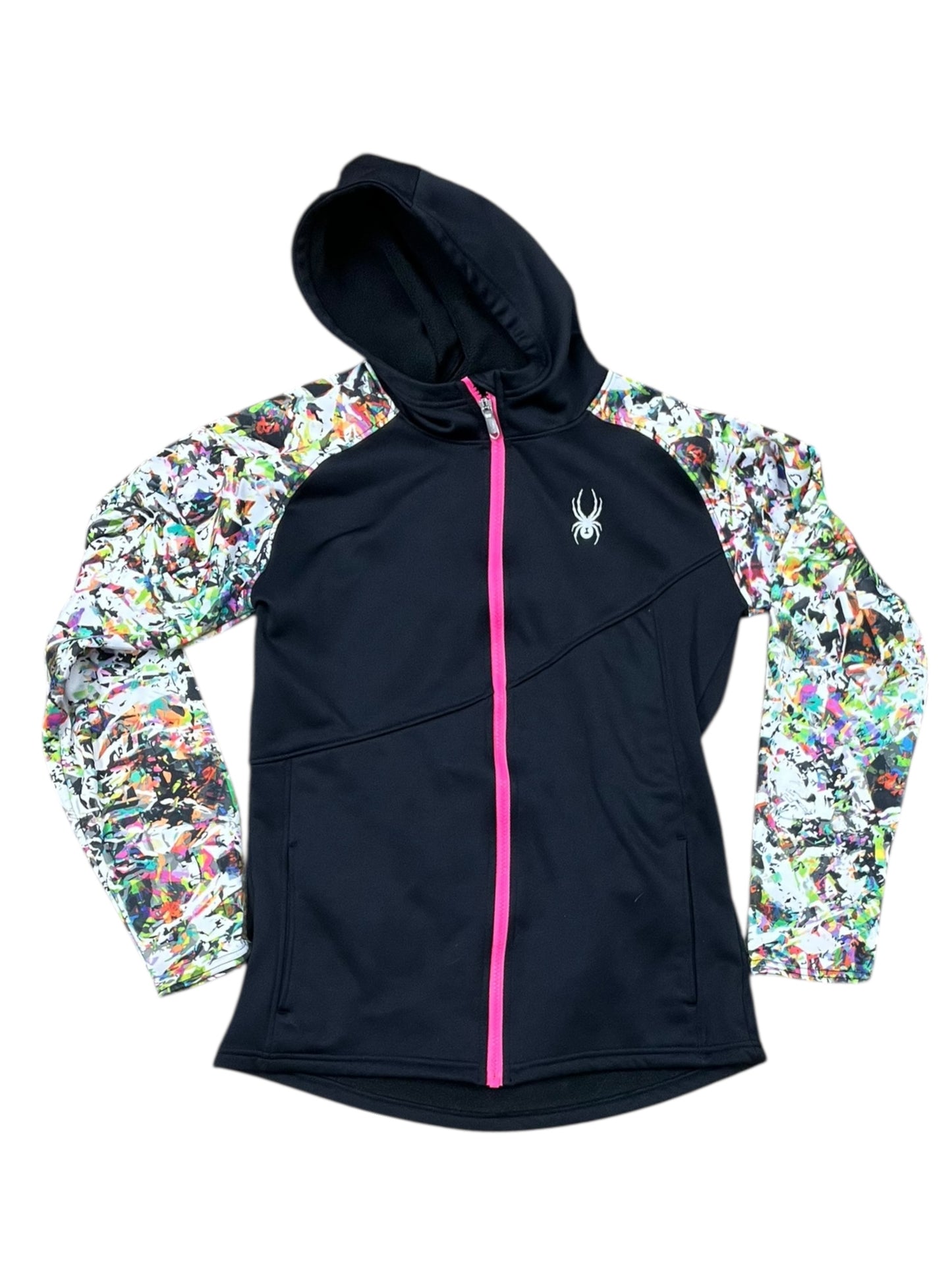 Athletic Jacket By Spyder In Black, Size:Xl