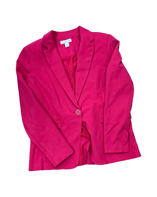 Blazer By Liz Claiborne In Pink, Size:S