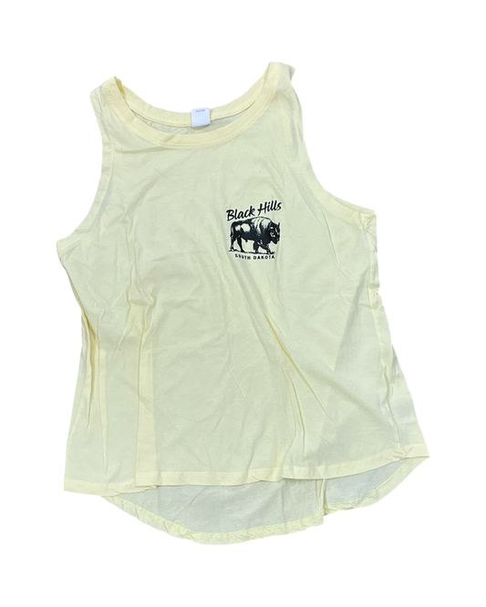 Tank Top By Clothes Mentor In Yellow, Size:M