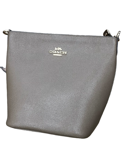 Crossbody Designer By Coach In Tan, Size:Small