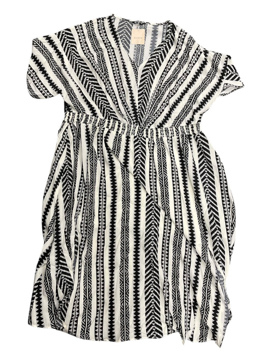 Dress Casual Midi By Bloomchic In Black & White, Size:3