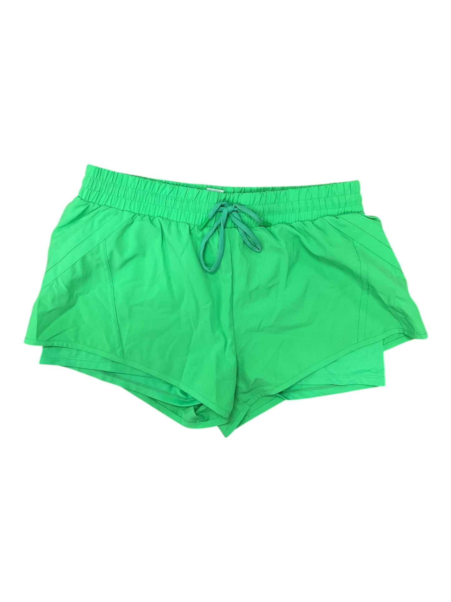Athletic Shorts By Zyia In Green, Size:M