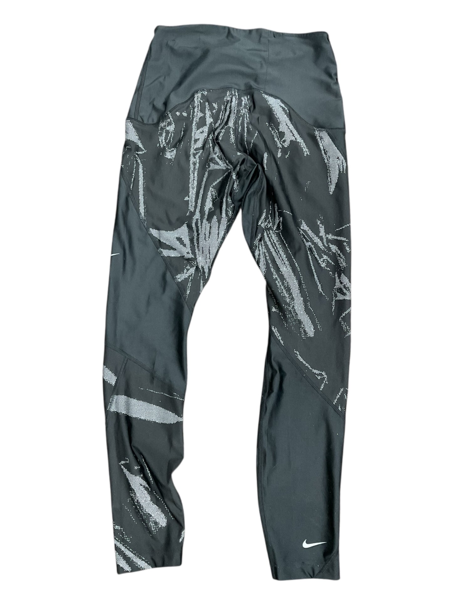 Athletic Leggings By Nike In Black, Size:M