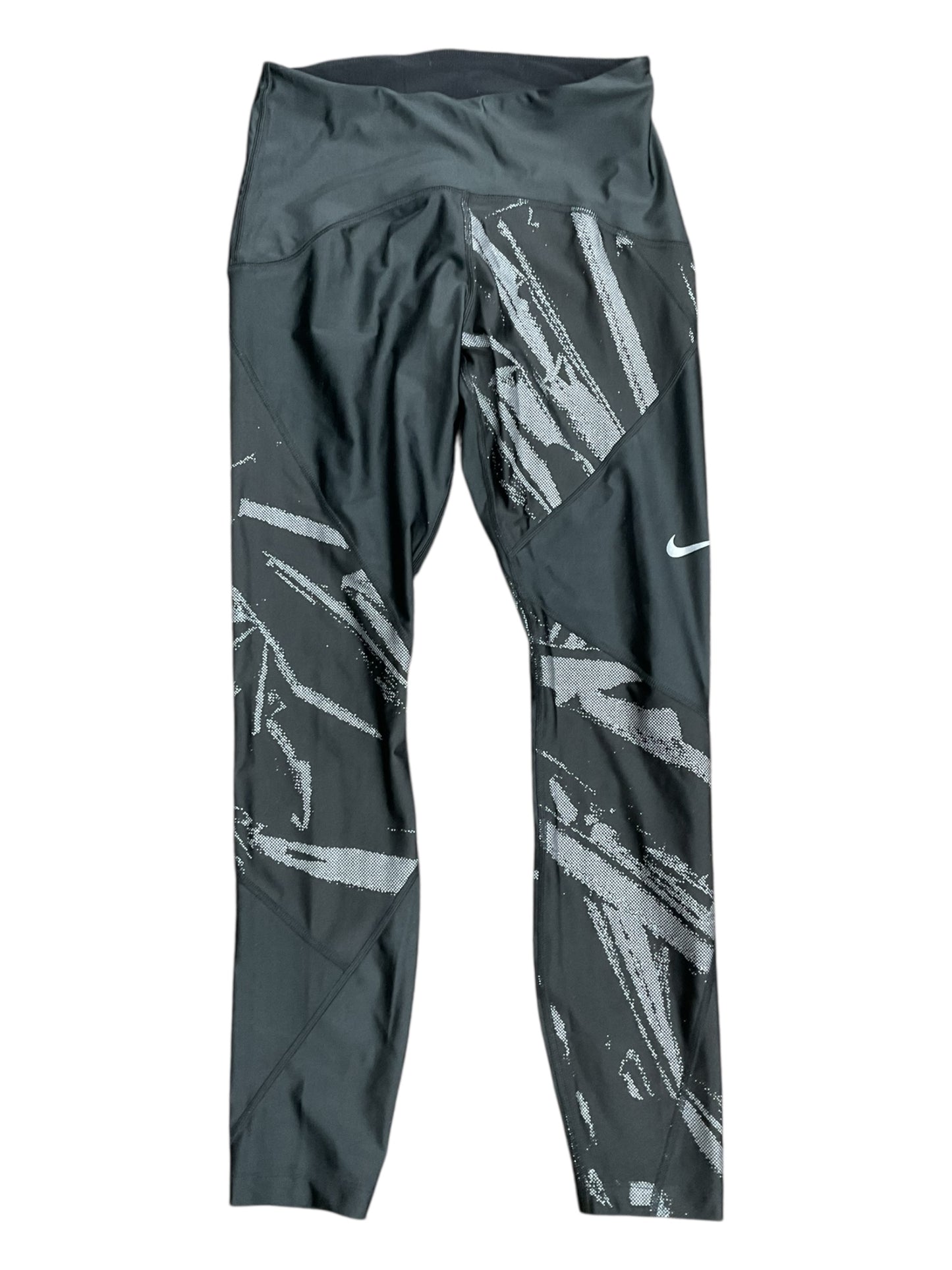 Athletic Leggings By Nike In Black, Size:M