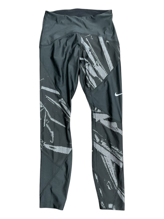 Athletic Leggings By Nike In Black, Size:M