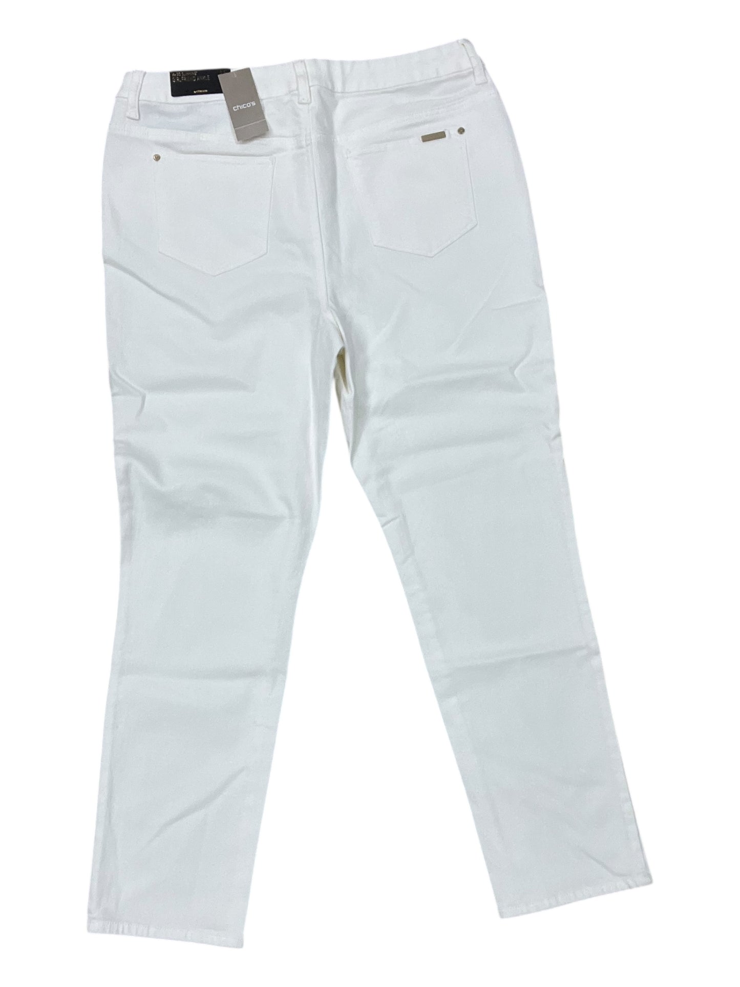 Pants Chinos & Khakis By Chicos In White, Size:10