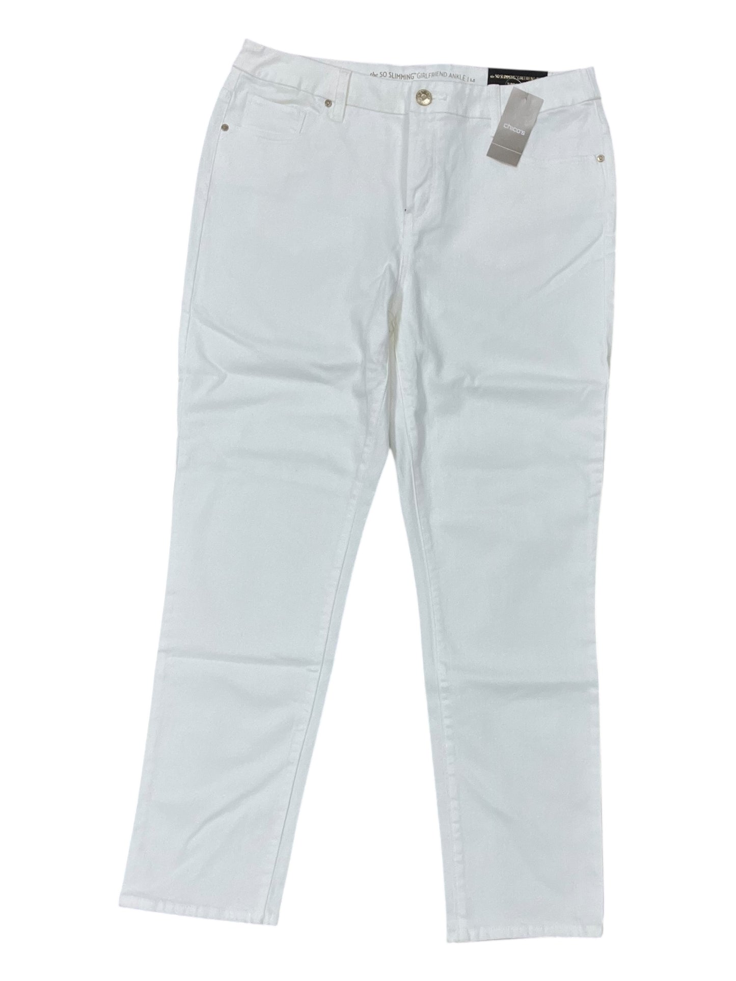 Pants Chinos & Khakis By Chicos In White, Size:10